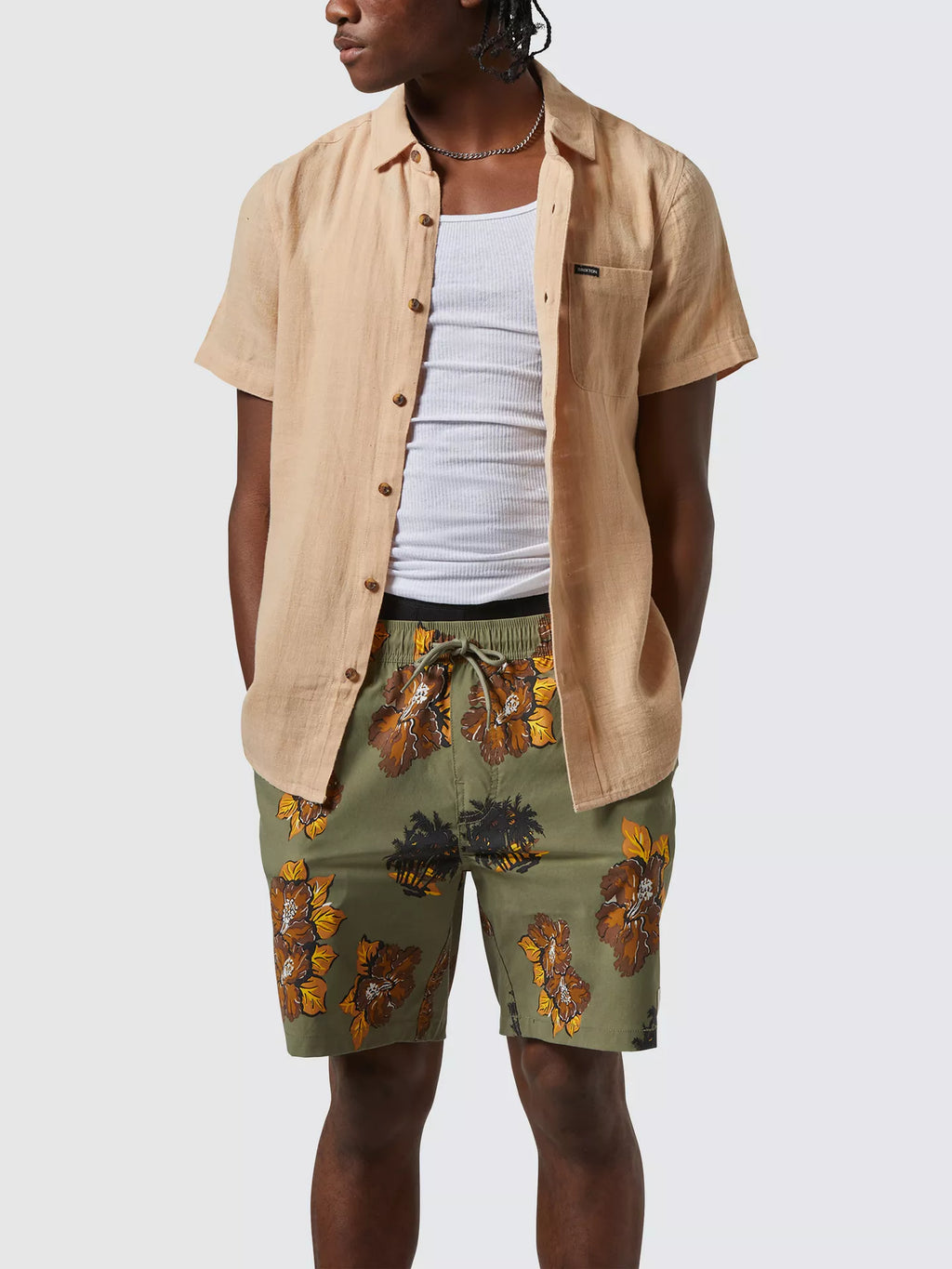 Brixton Charter Organic Cotton S/S Woven