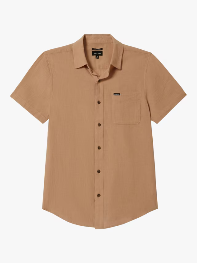 Brixton Charter Organic Cotton S/S Woven