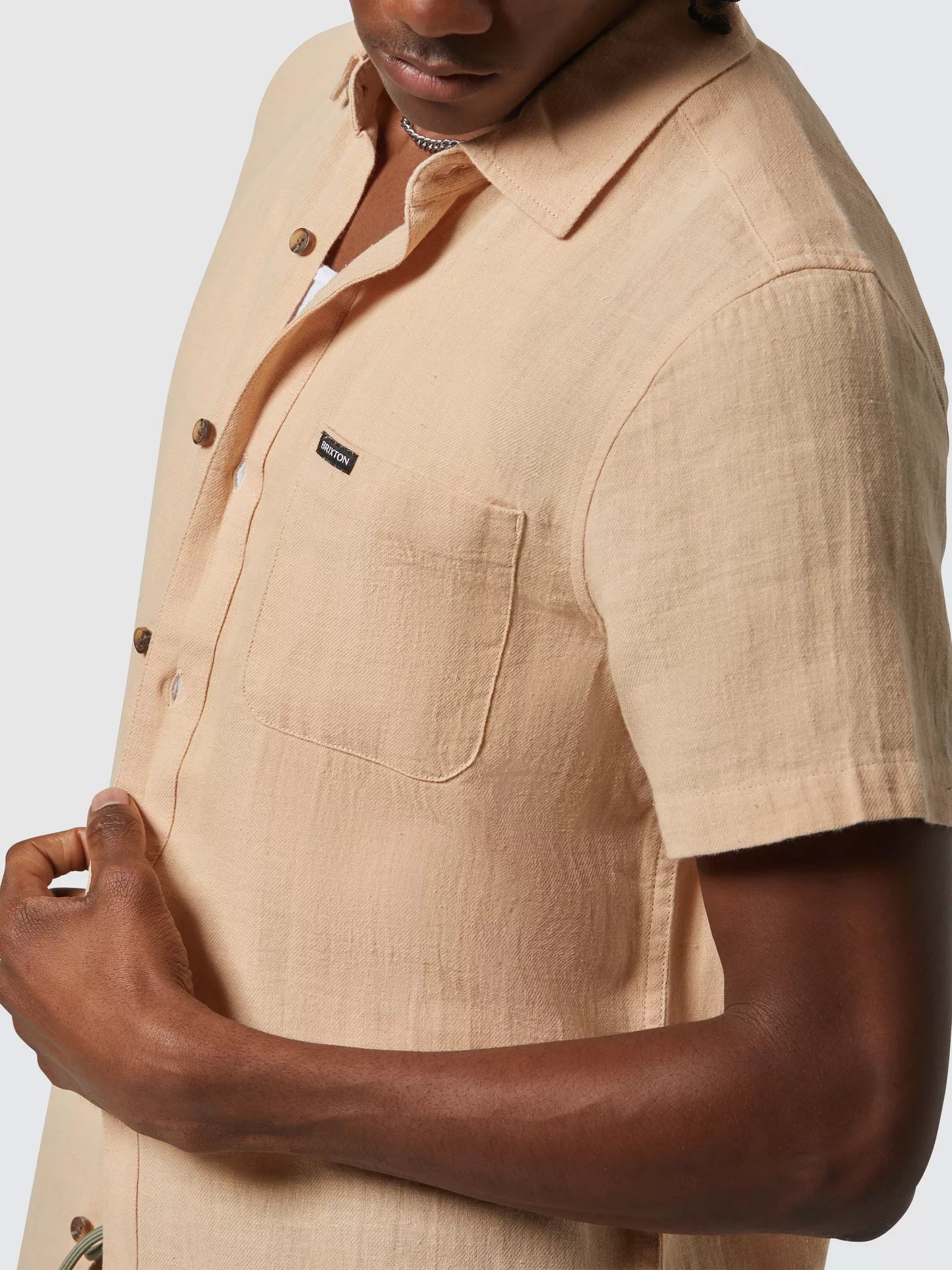 Brixton Charter Organic Cotton S/S Woven