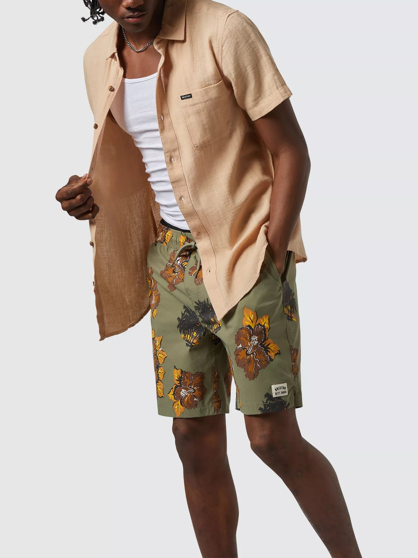 Brixton Charter Organic Cotton S/S Woven