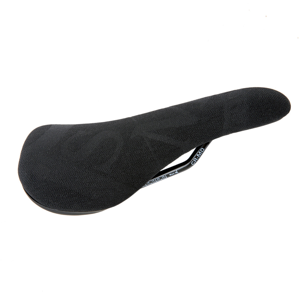 S&M Thin Seat Railed Black Kevlar