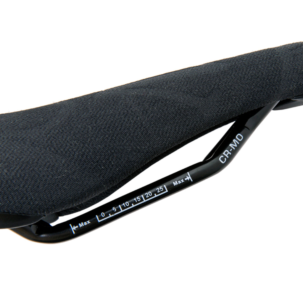 S&M Thin Seat Railed Black Kevlar