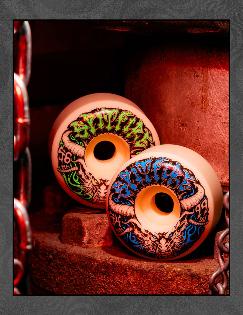 Spitfire Team Demon Redux F4 Conical Full Wheels | 99A – Stay True