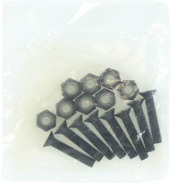 STANDARD 1-1/2" PHILLIPS HARDWARE SET BLACK