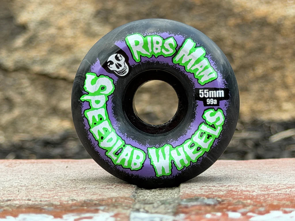 Speedlab Ribs Man 55mm 99A - Black Smoke