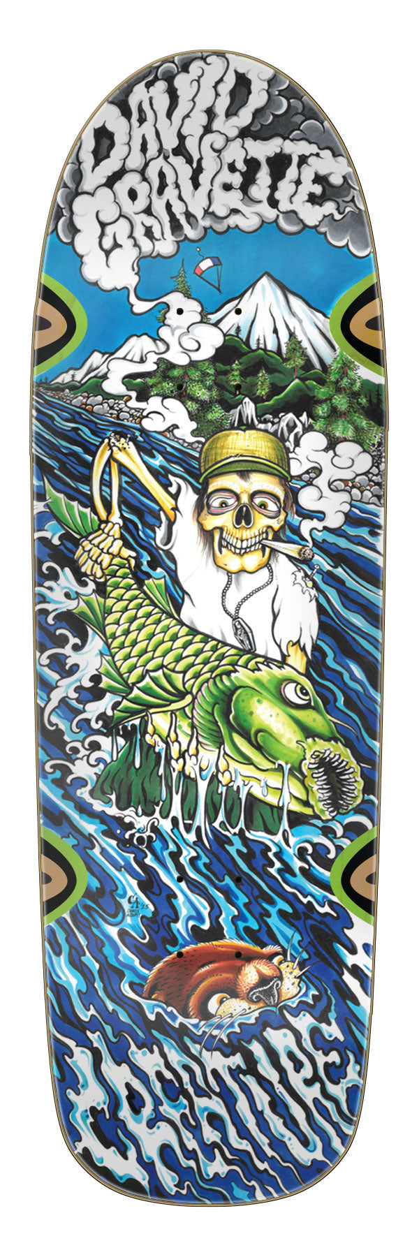 Creature Gravette Hippie Falls Pro Deck 9.00" x 31.68"