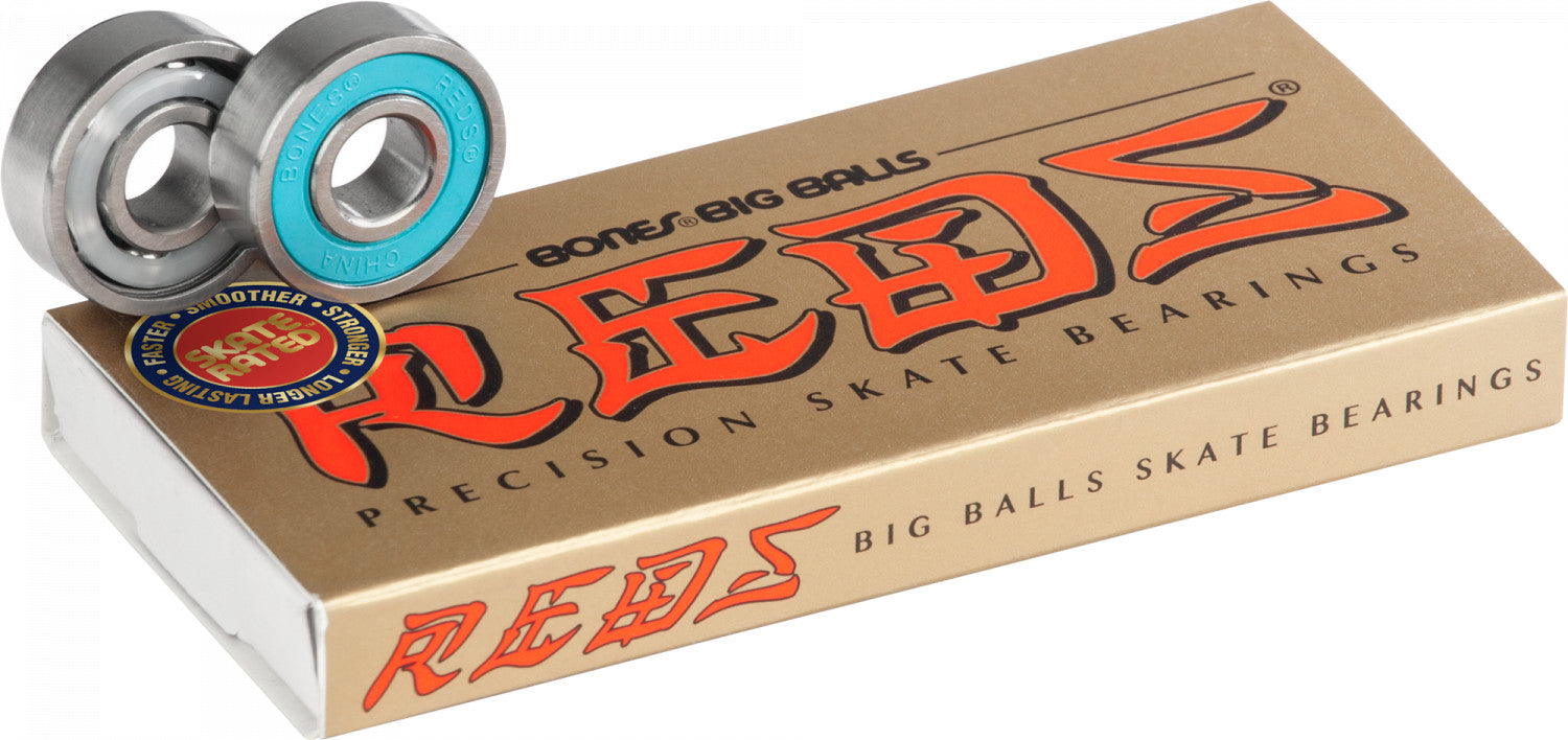 Bones BIG BALLS REDS Skateboard Bearings