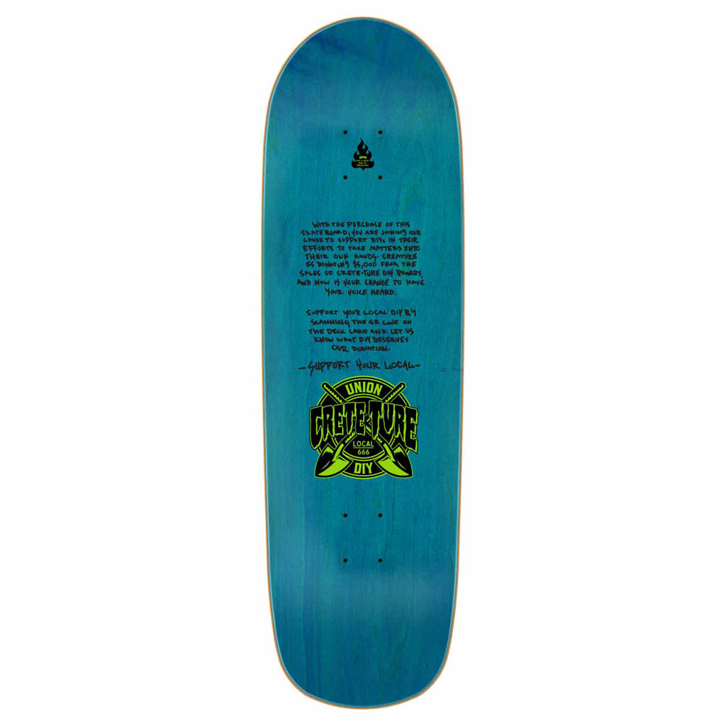 Creature Crete-Ture DIY LG 8.92in x 30.75in Deck