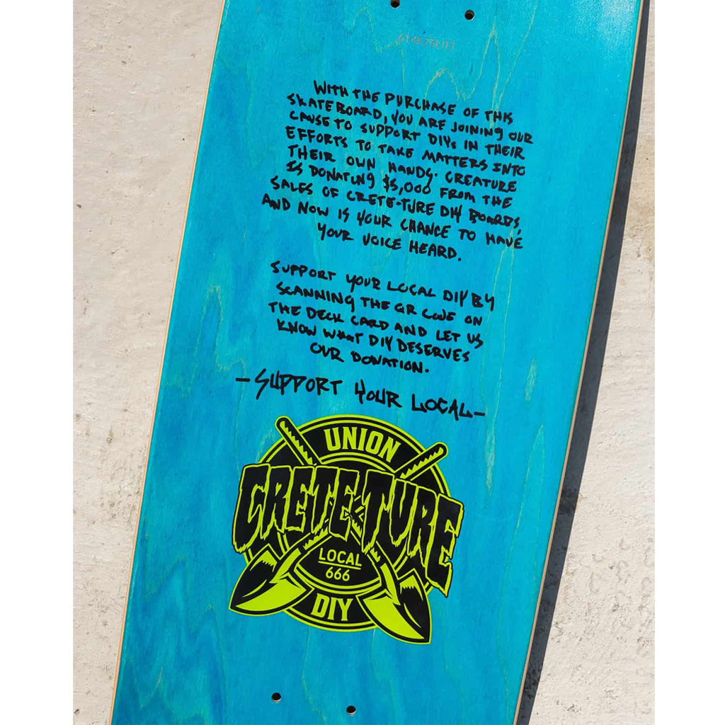 Creature Crete-Ture DIY LG 8.92in x 30.75in Deck