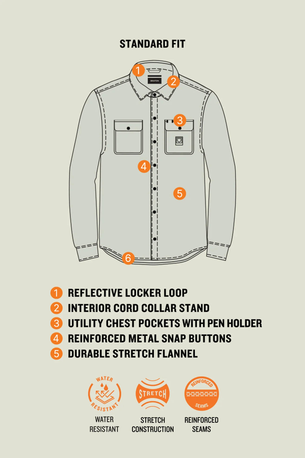 Builders Bowery Performance Flannel