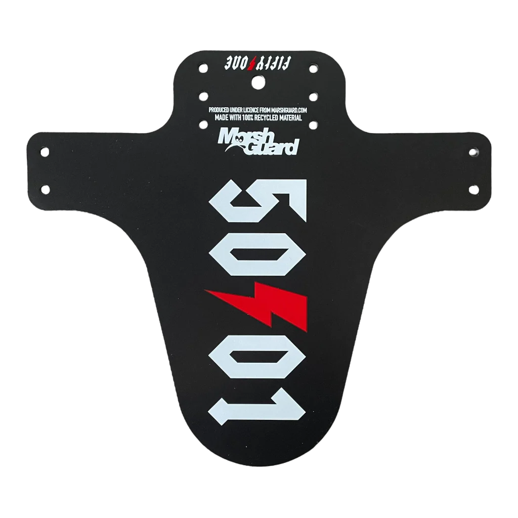 50to01 Marshguard Red Bolt Fender