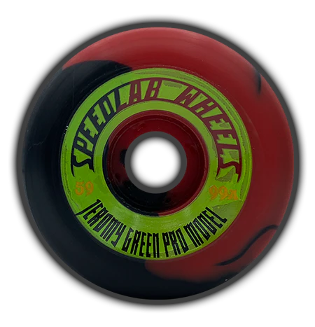 Speedlab Wheels Jeromy Green SE 59mm 99a Red/Blk