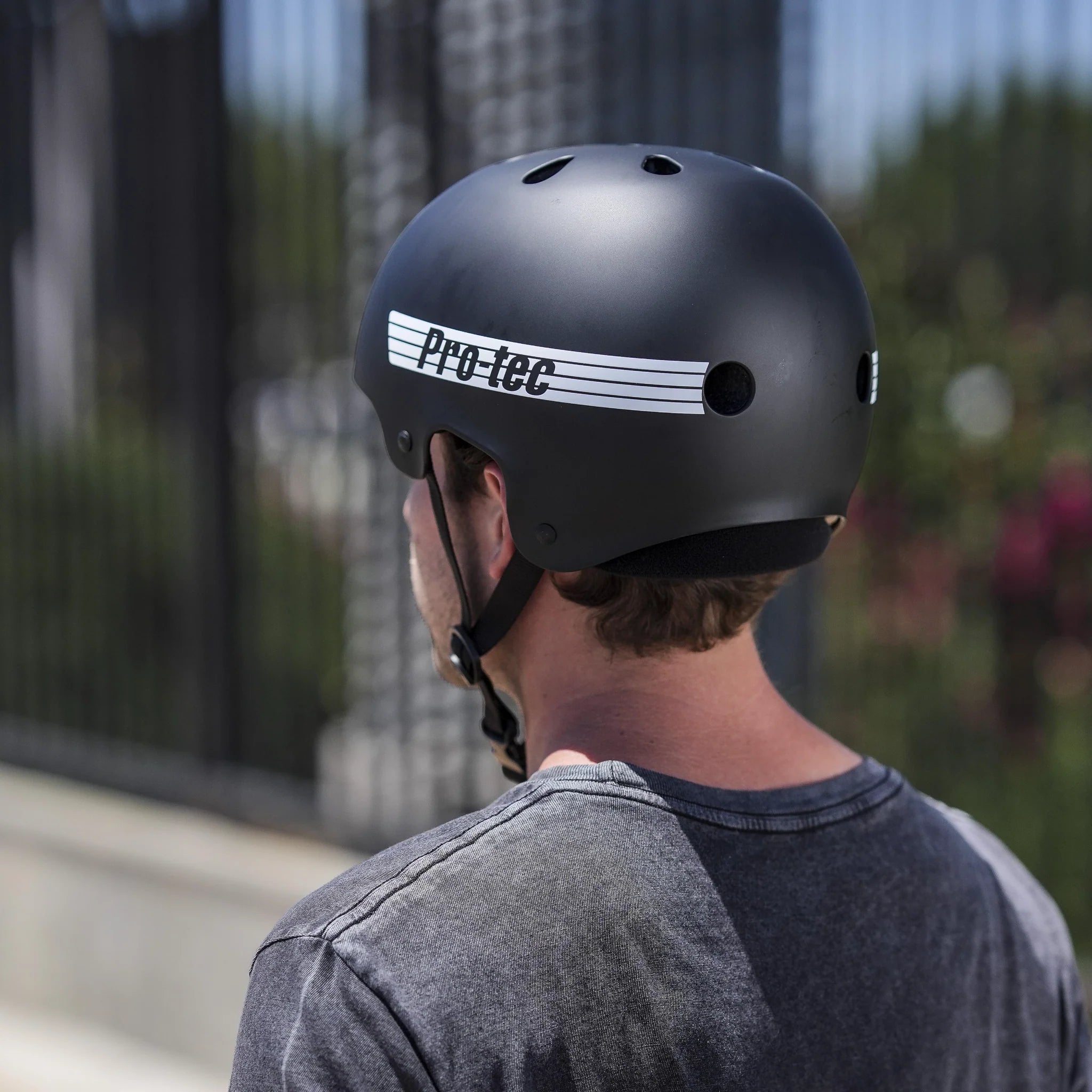 Pro Tec Old School Low Pro Helmet (Certified)