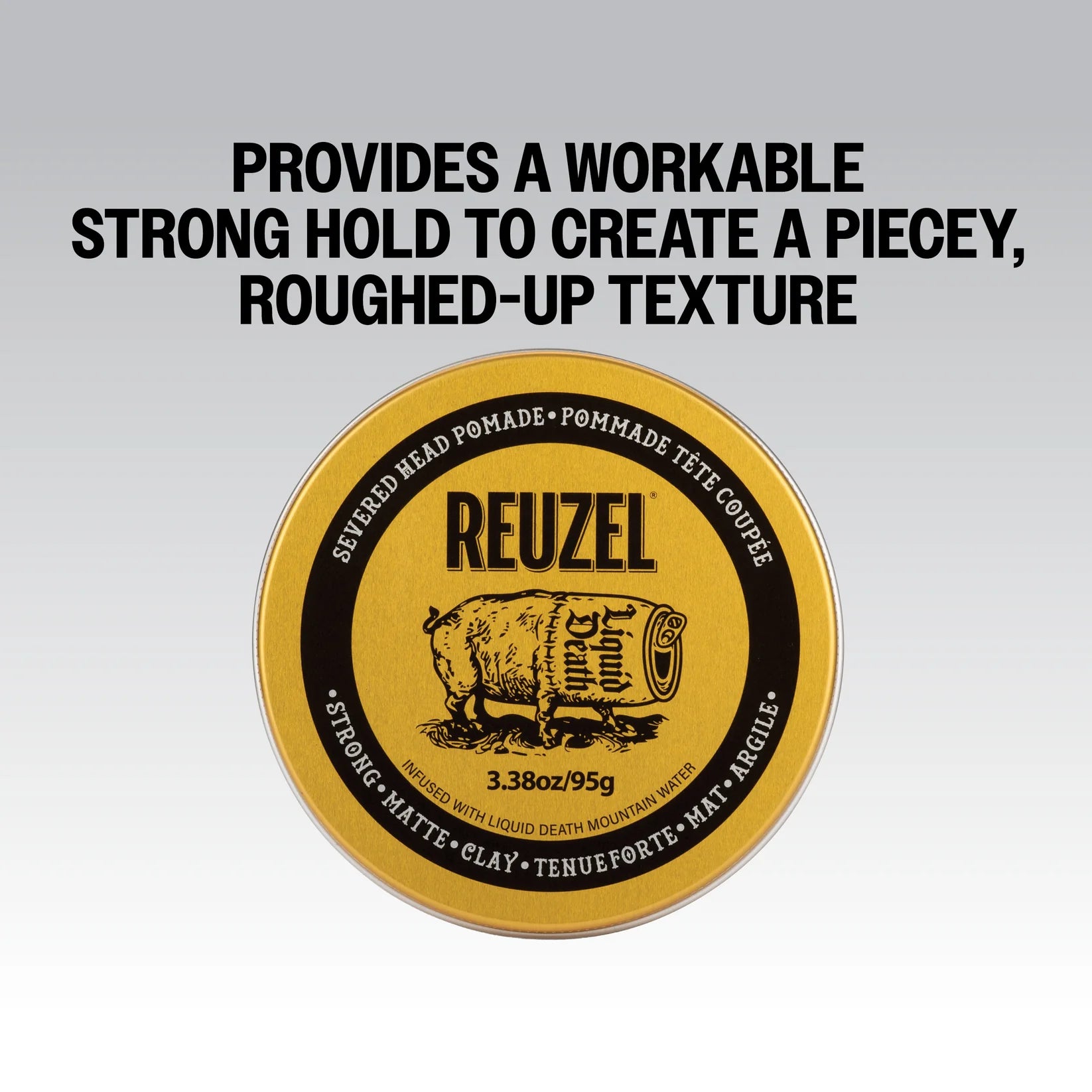 Reuzel x Liquid Death Severed Head Pomade