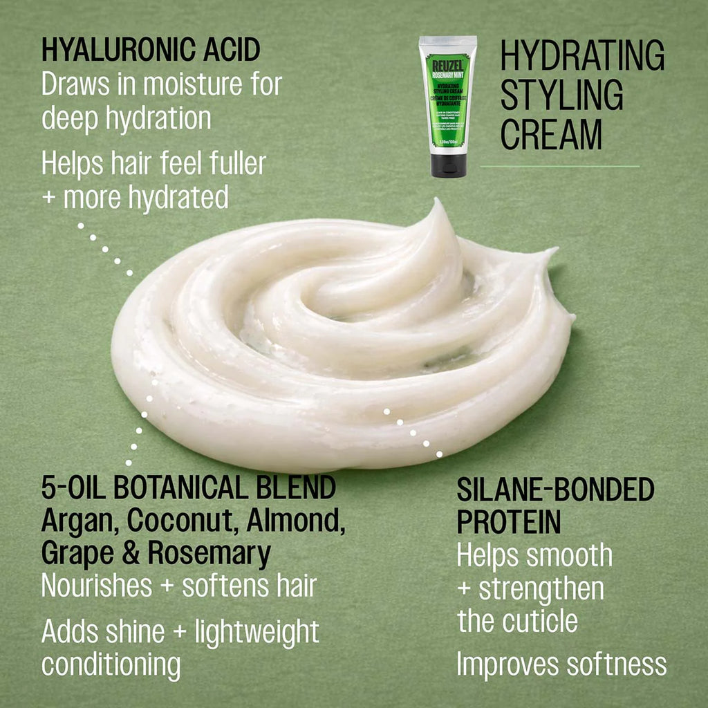 Reuzel Hydrating Styling Cream Rosemary Mint