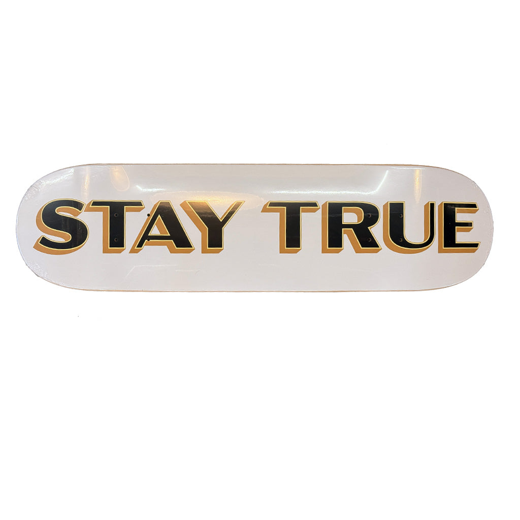 Stay True Classic Logo Skateboard Deck