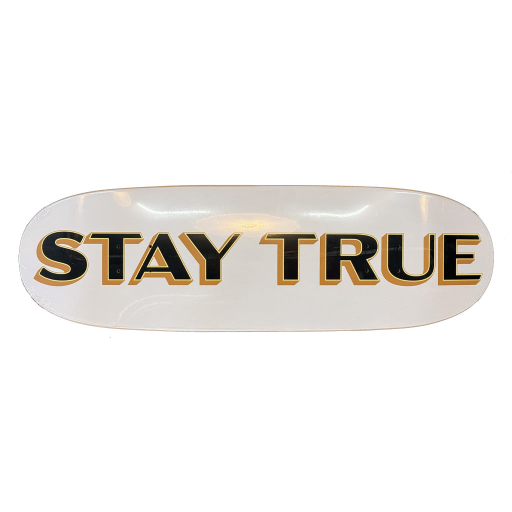Stay True Classic Logo Skateboard Deck