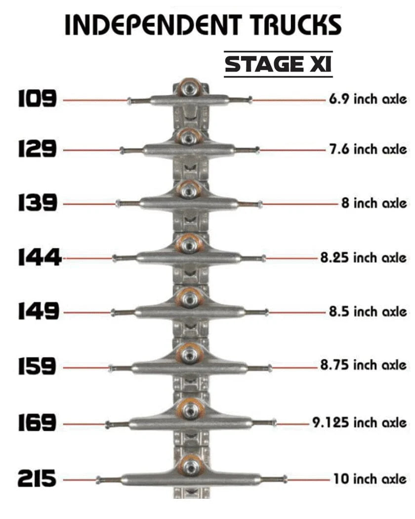 Independent Stage 11 Polished Standard Trucks