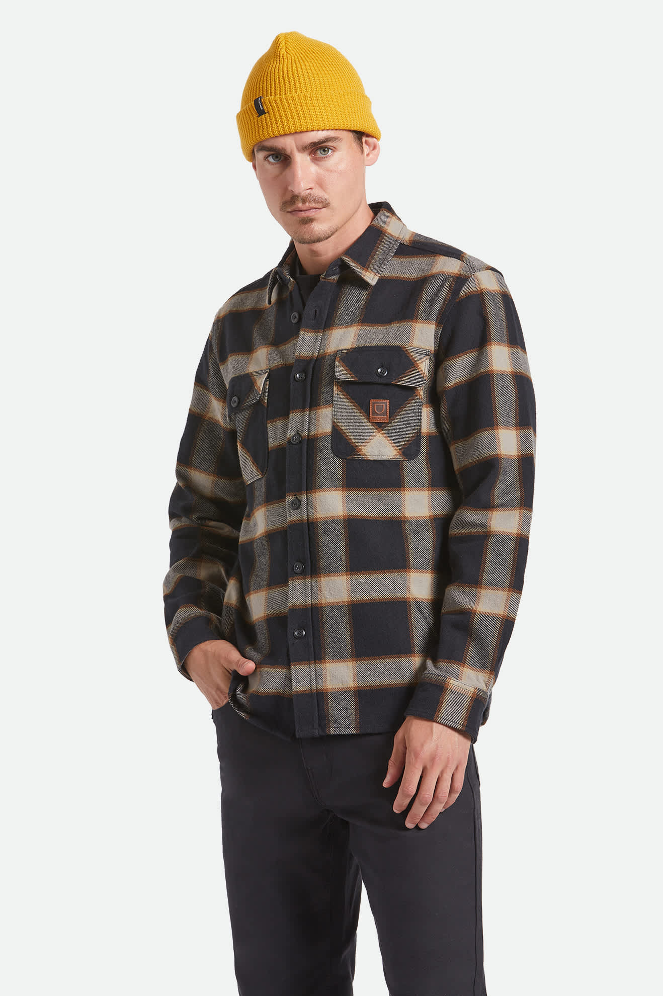 Brixton Bowery Heavy Weight L/S Flannel