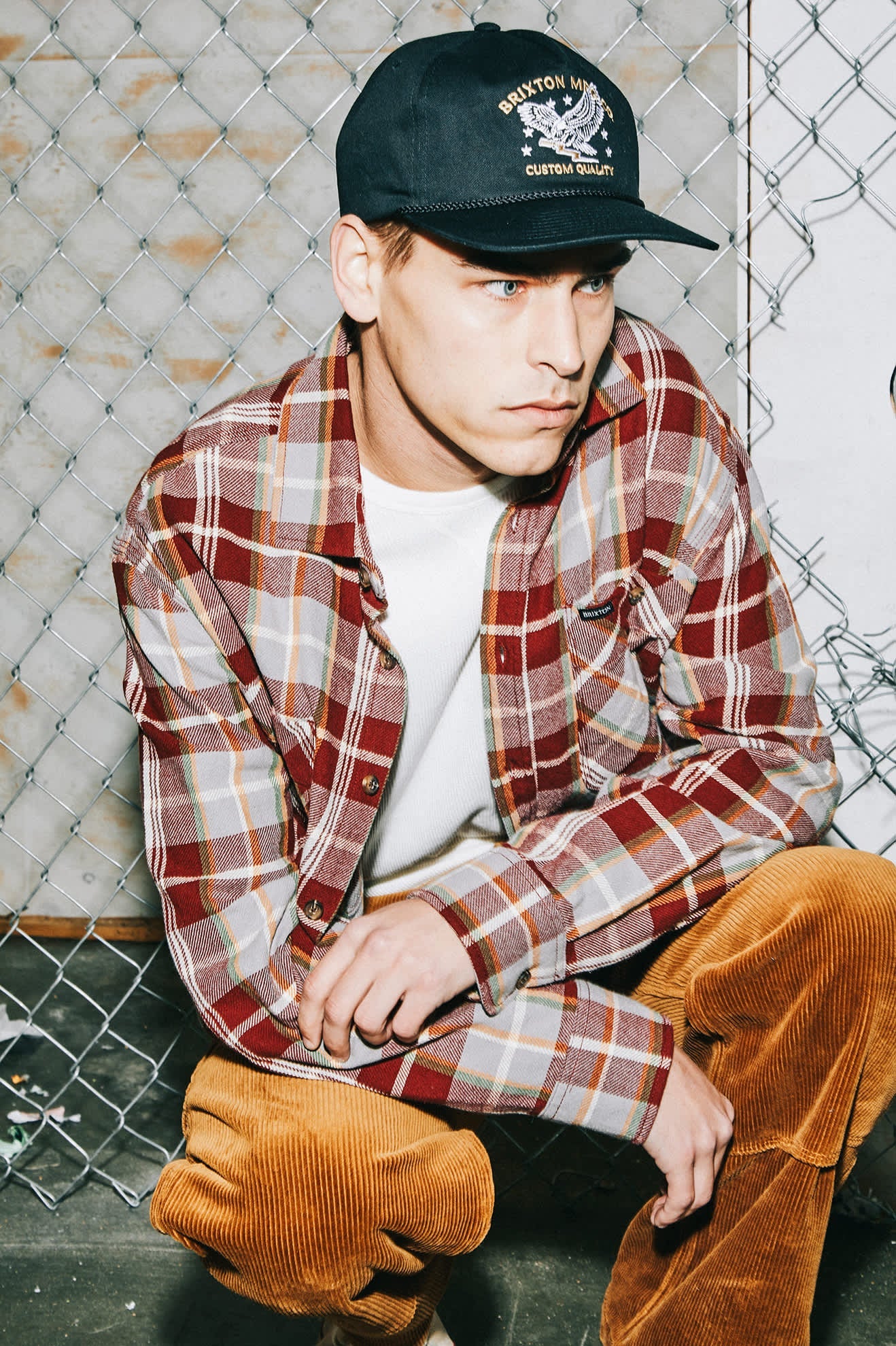 Brixton Vintage Wash Flannel