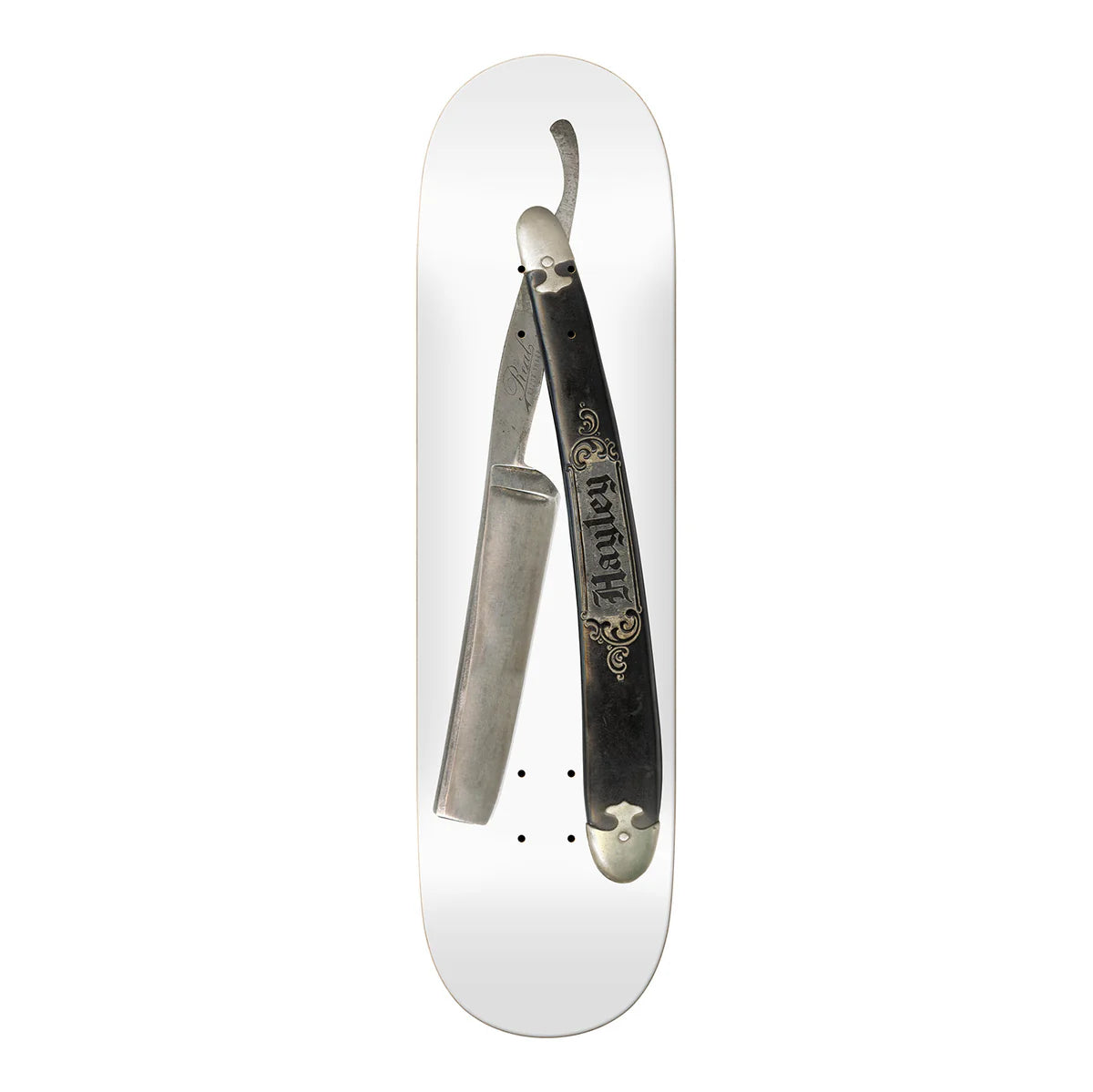 REAL Hayley Clean Cut Deck 8.38" White