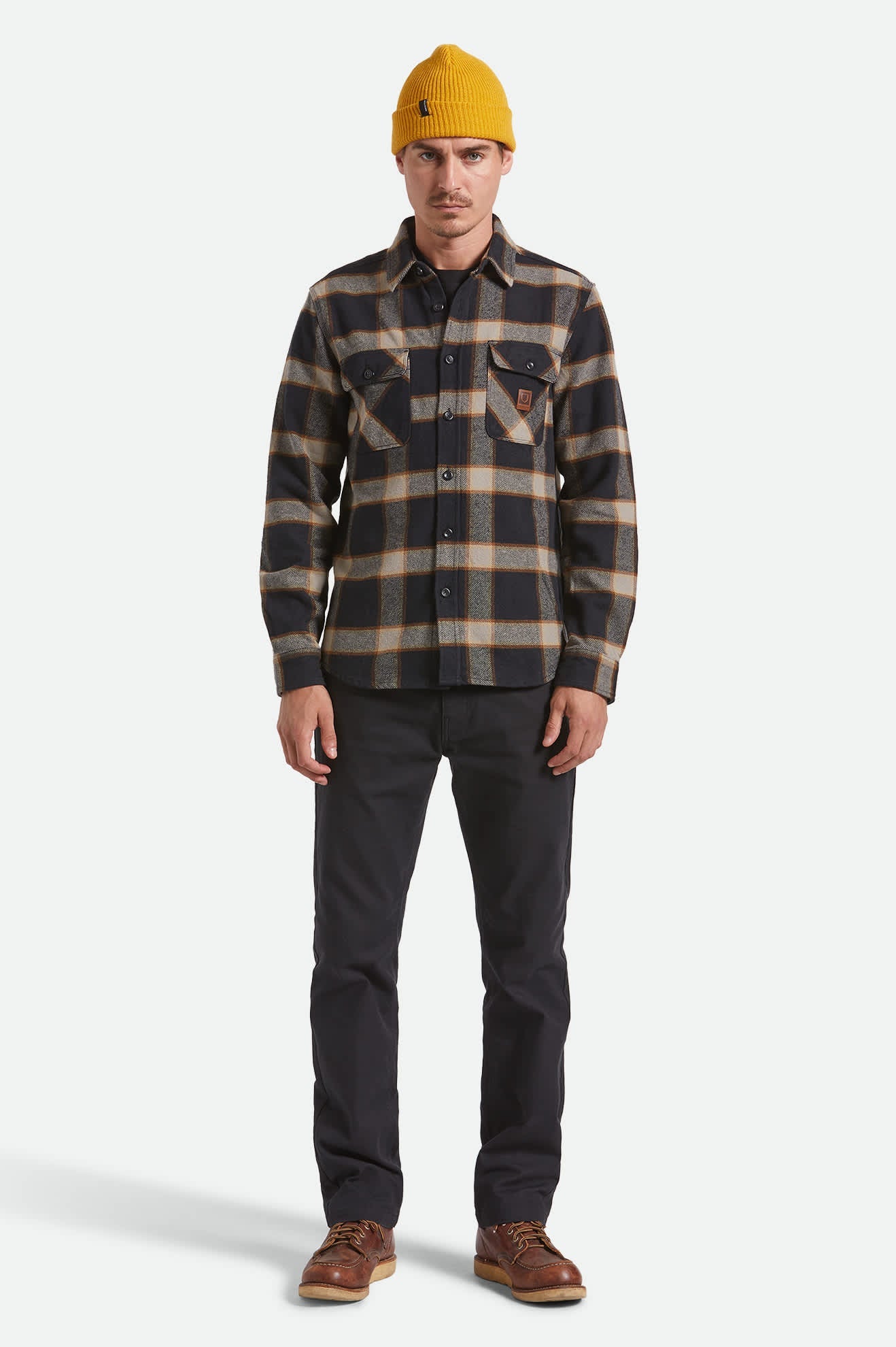 Brixton Bowery Heavy Weight L/S Flannel